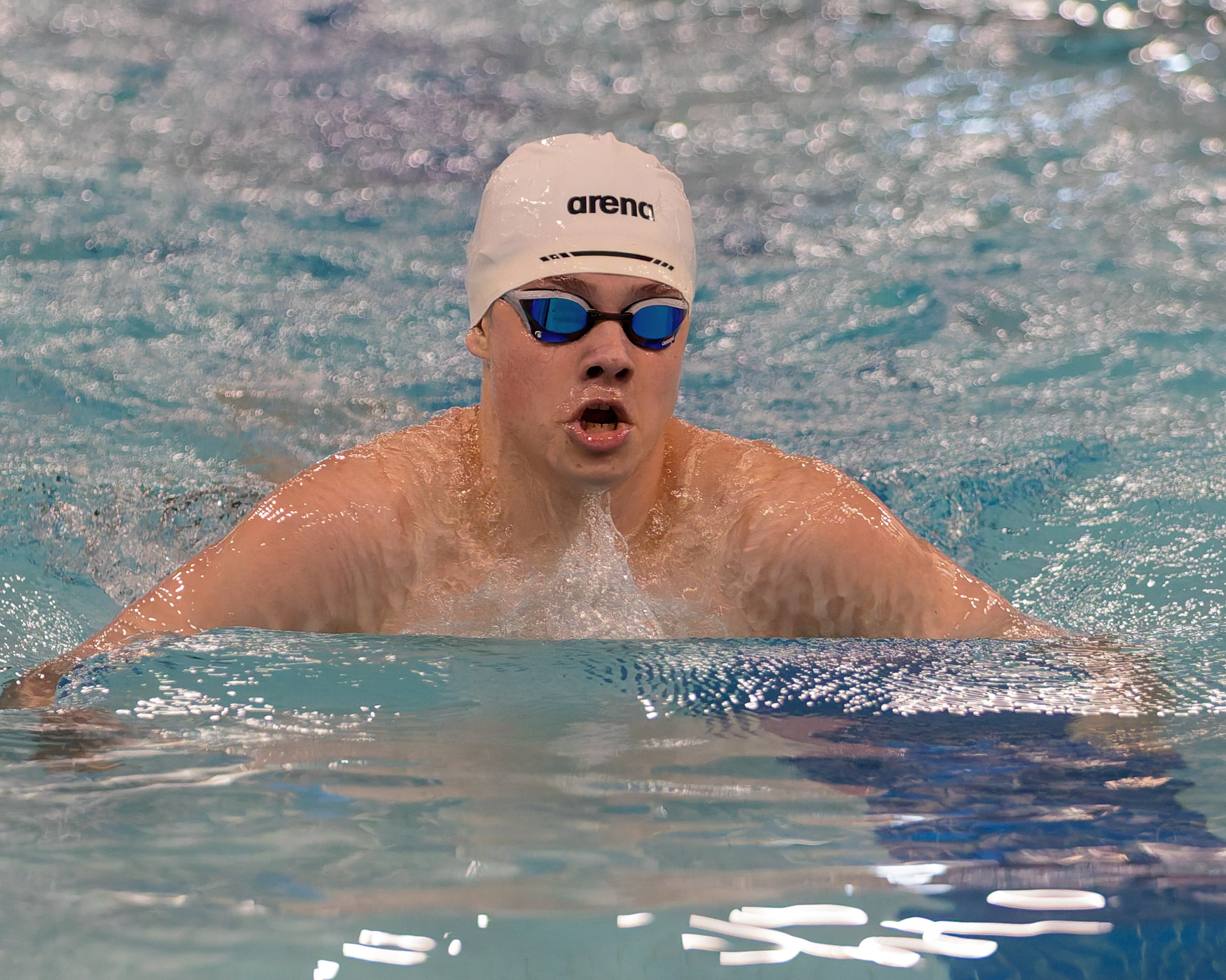 The Oakland County Boys Swim Championships were held Saturday, Feb....