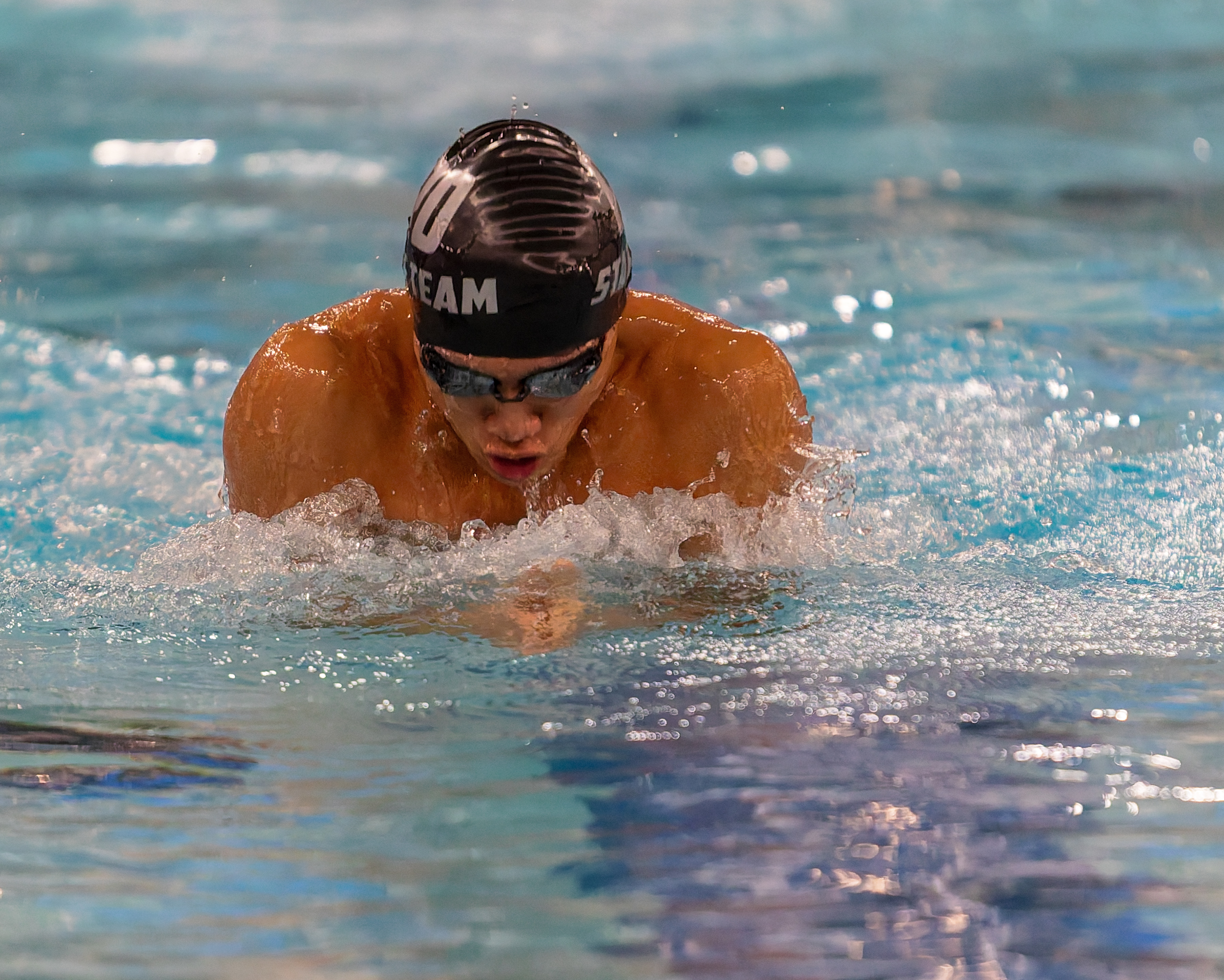 The Oakland County Boys Swim Championships were held Saturday, Feb....