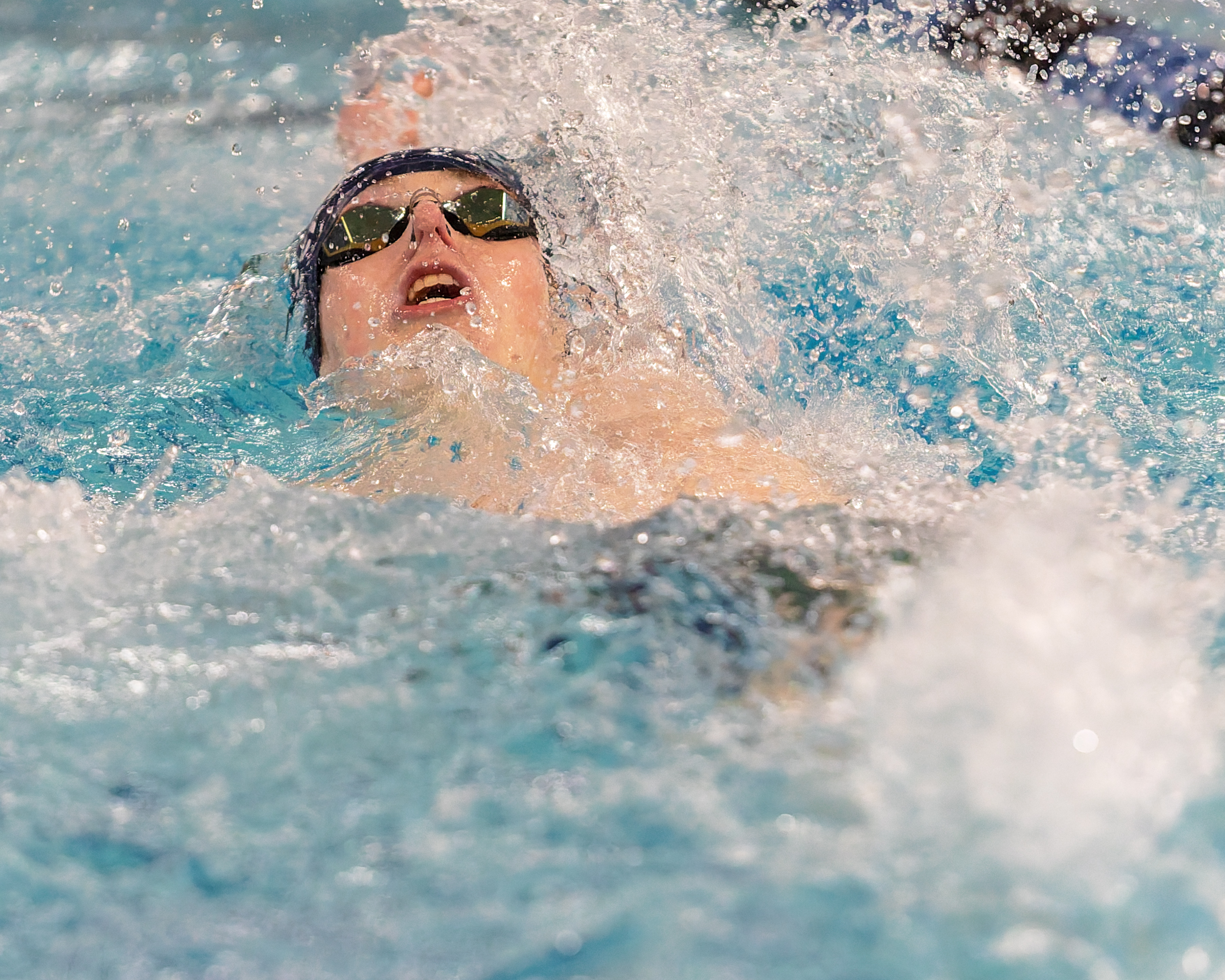 The Oakland County Boys Swim Championships were held Saturday, Feb....
