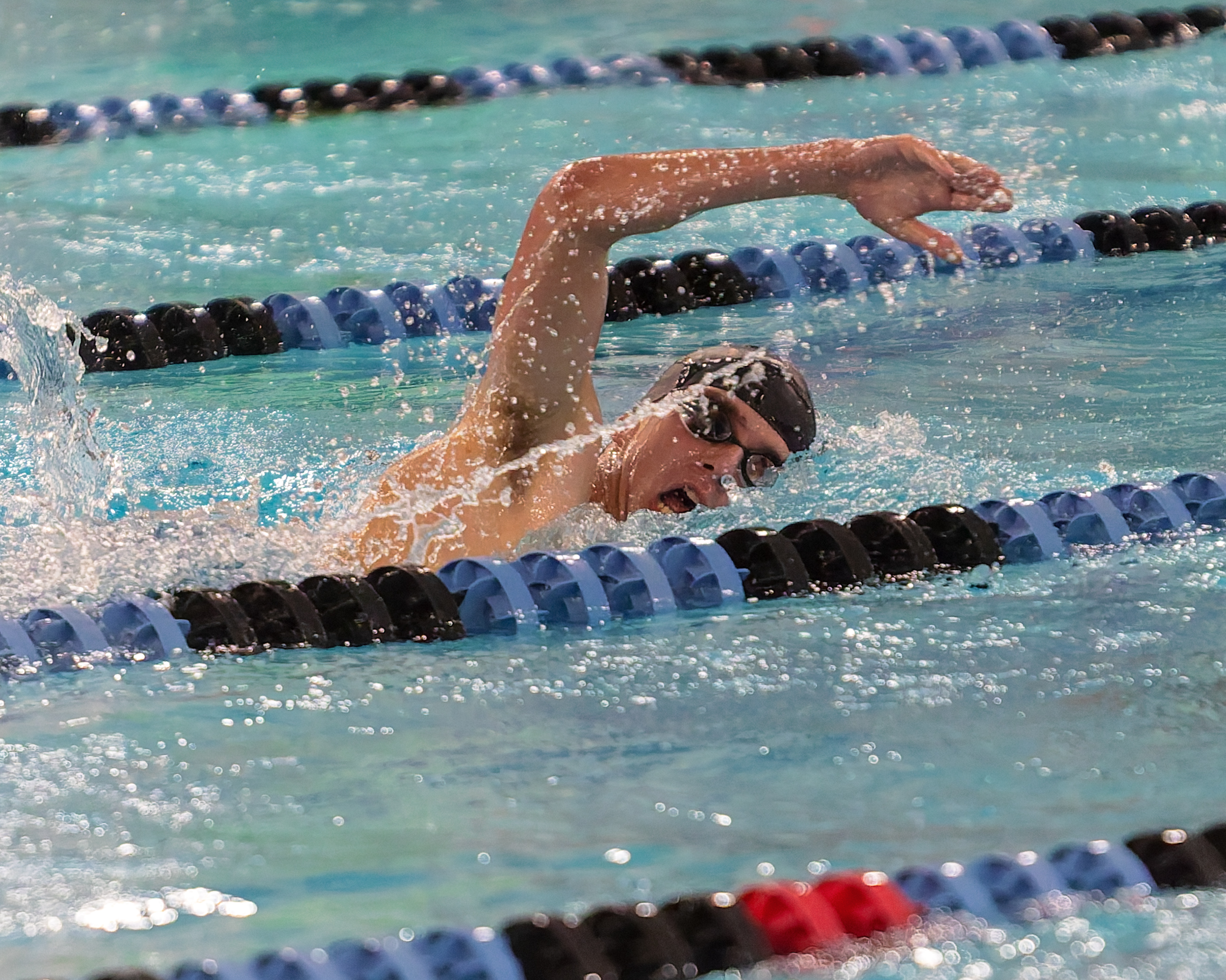 The Oakland County Boys Swim Championships were held Saturday, Feb....