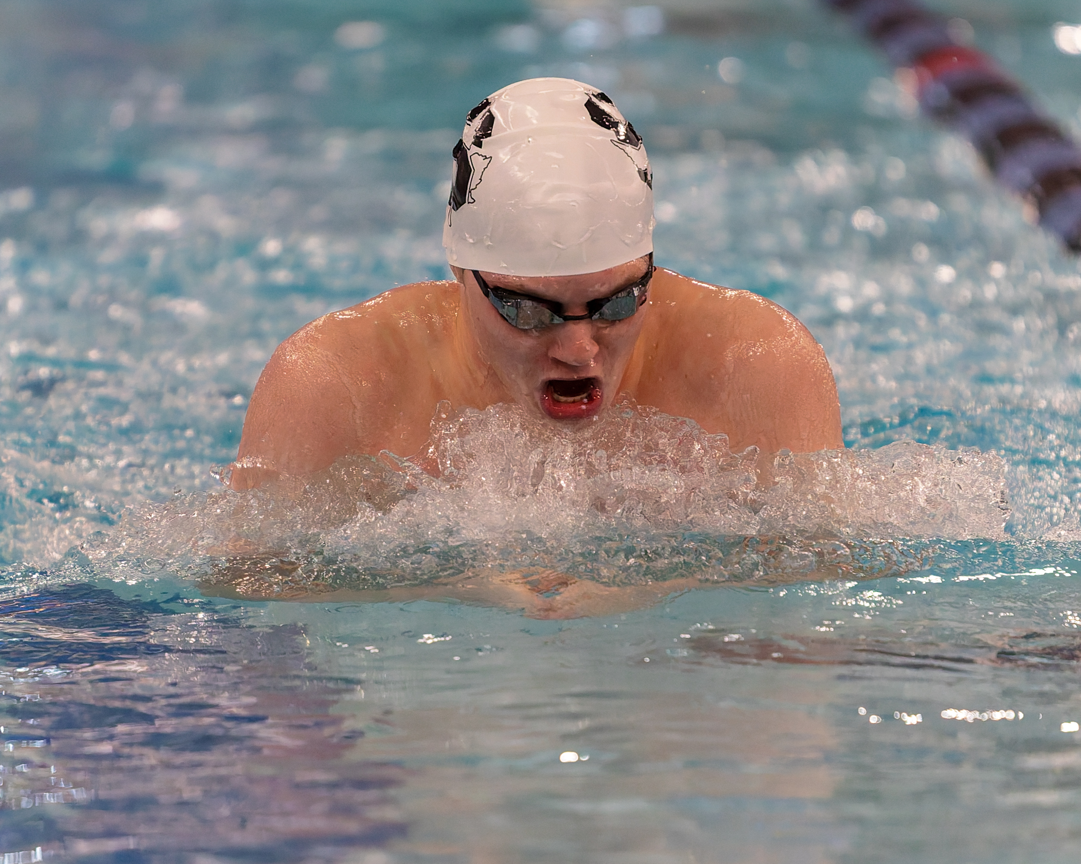 The Oakland County Boys Swim Championships were held Saturday, Feb....