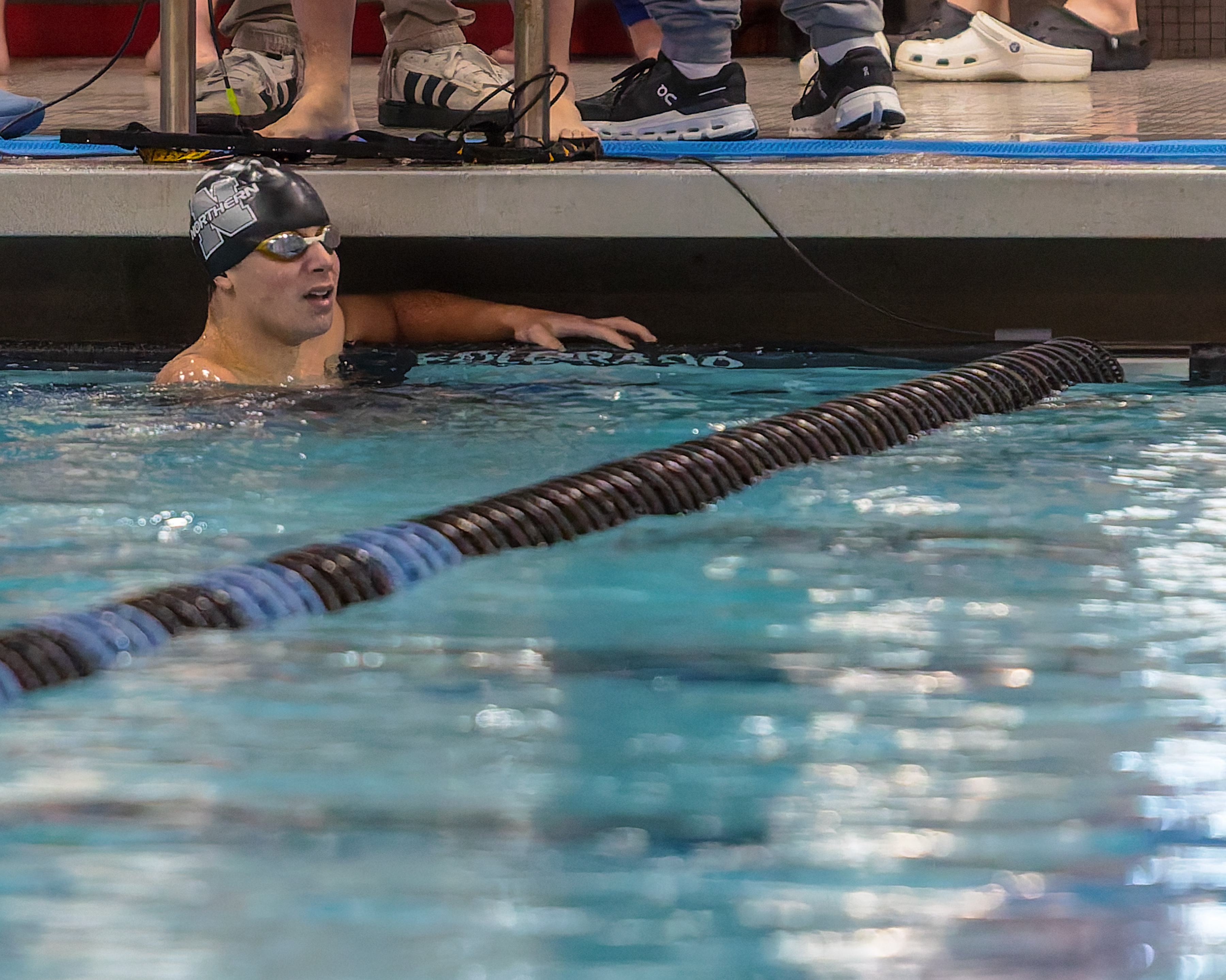 The Oakland County Boys Swim Championships were held Saturday, Feb....