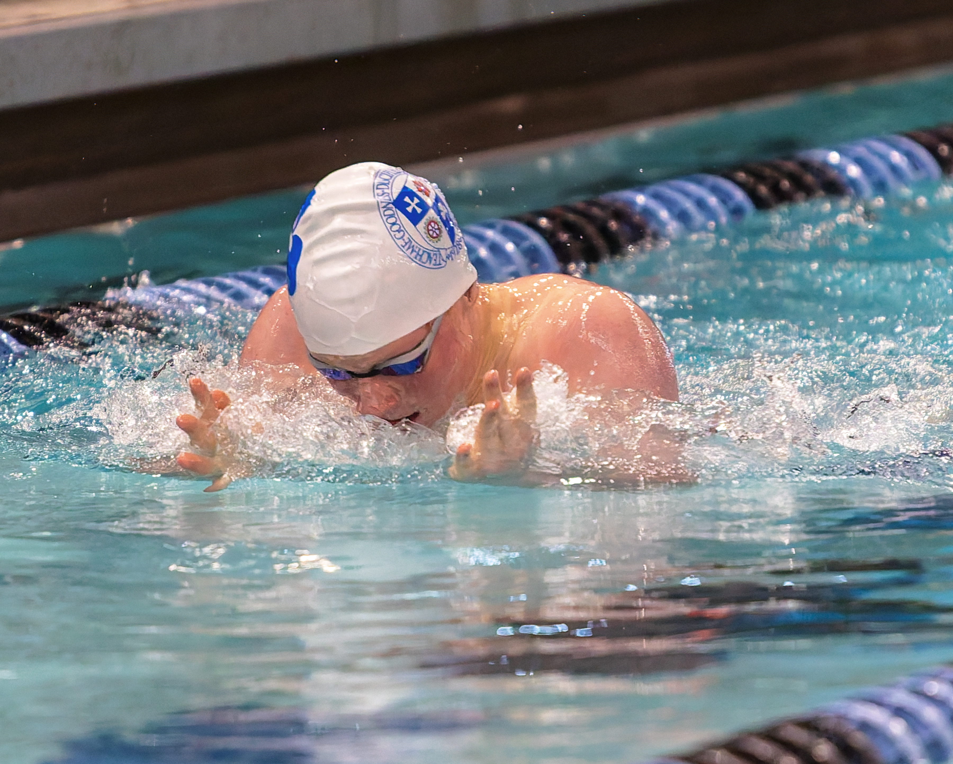 The Oakland County Boys Swim Championships were held Saturday, Feb....