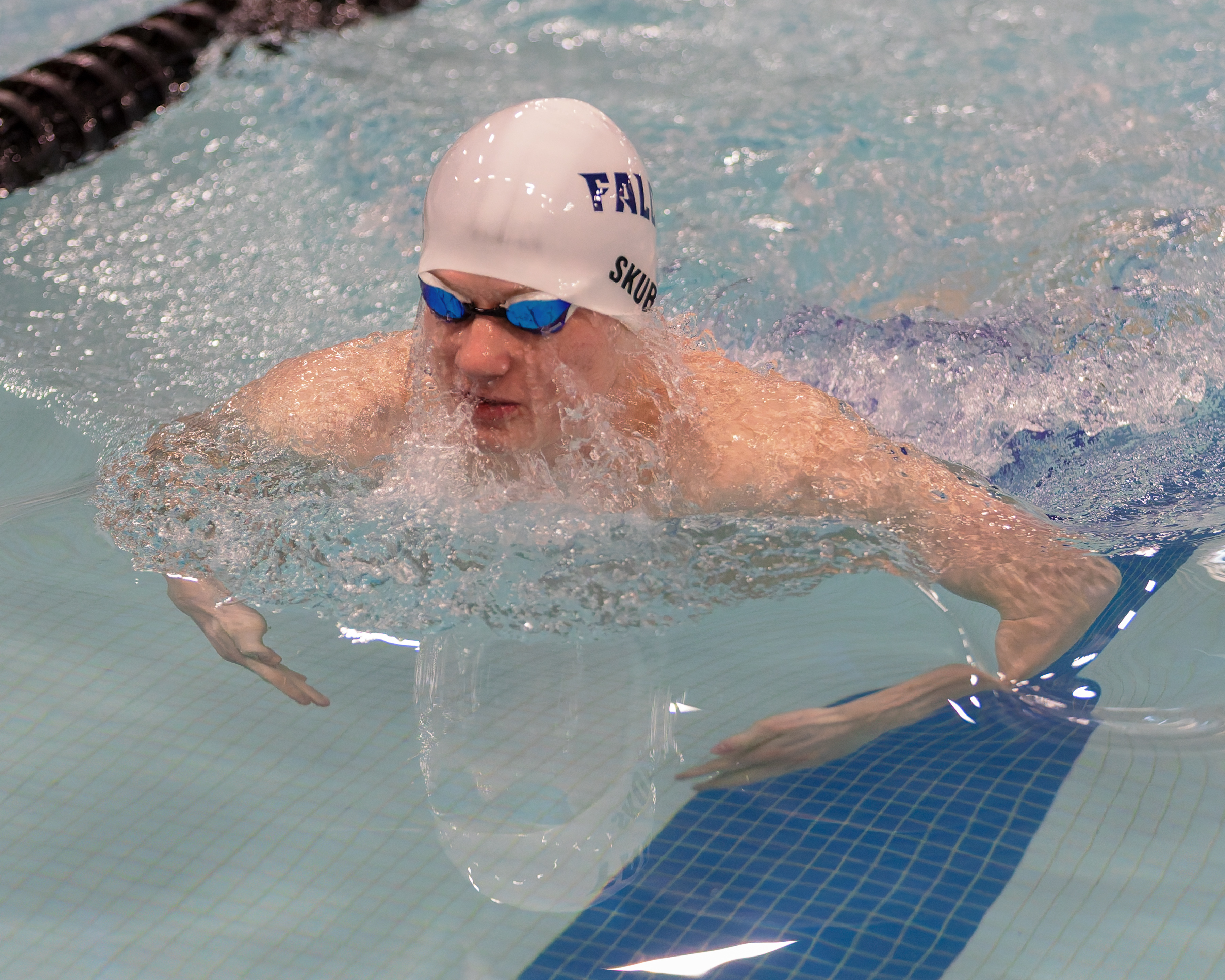 The Oakland County Boys Swim Championships were held Saturday, Feb....