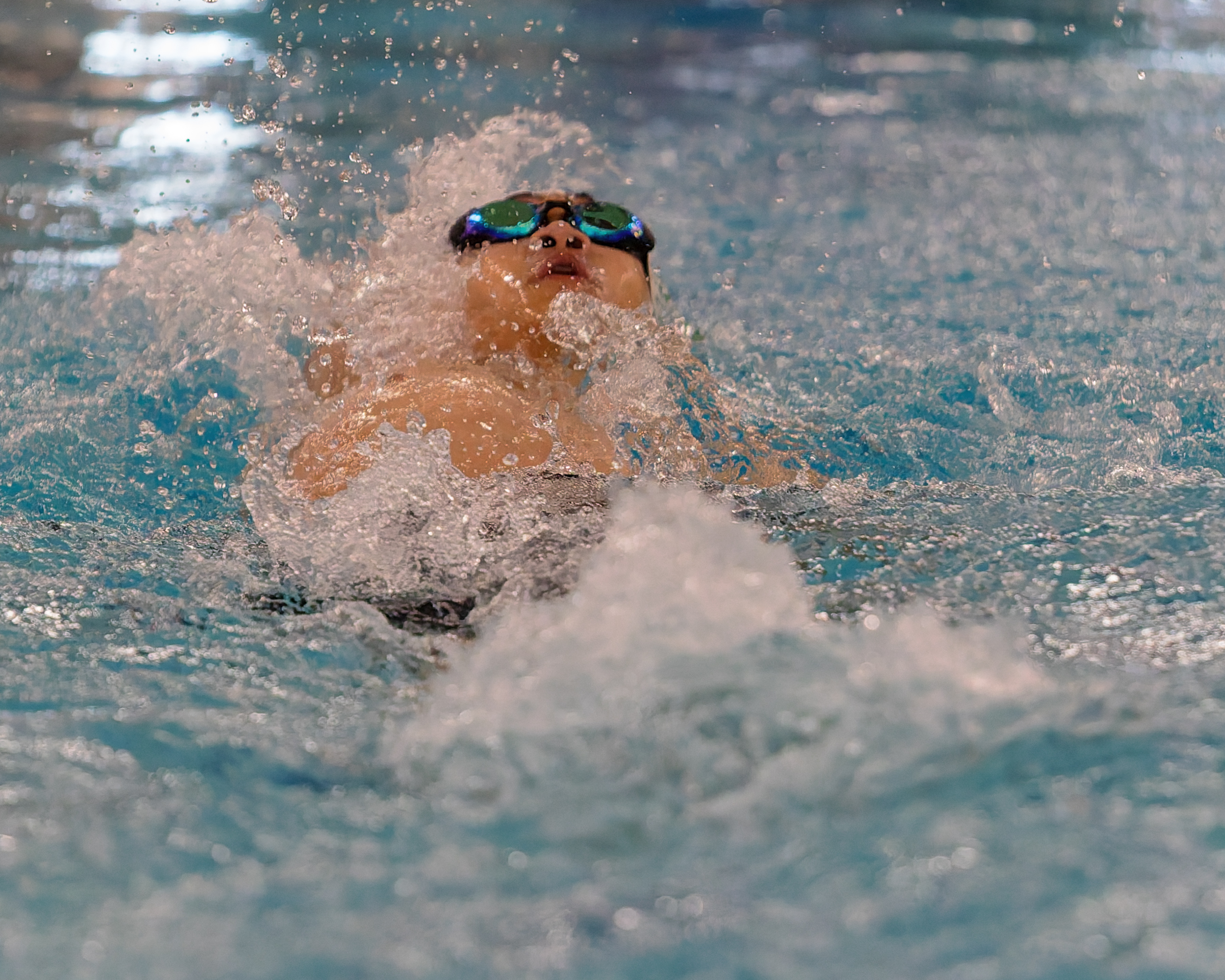 The Oakland County Boys Swim Championships were held Saturday, Feb....