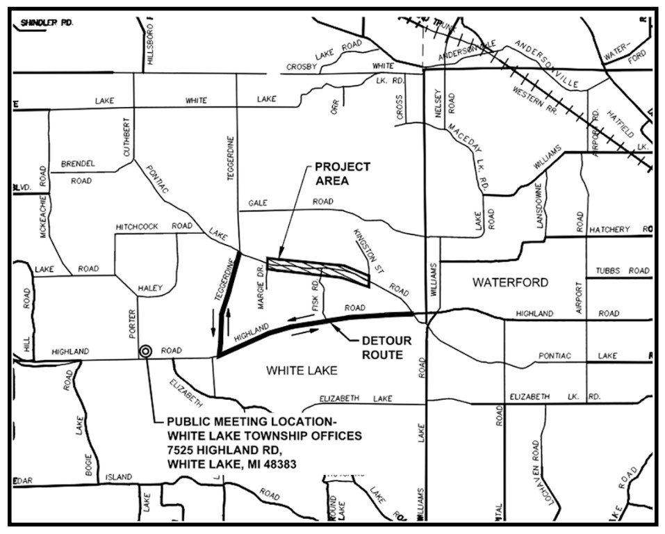 Pontiac Lake Road paving project – The Oakland Press