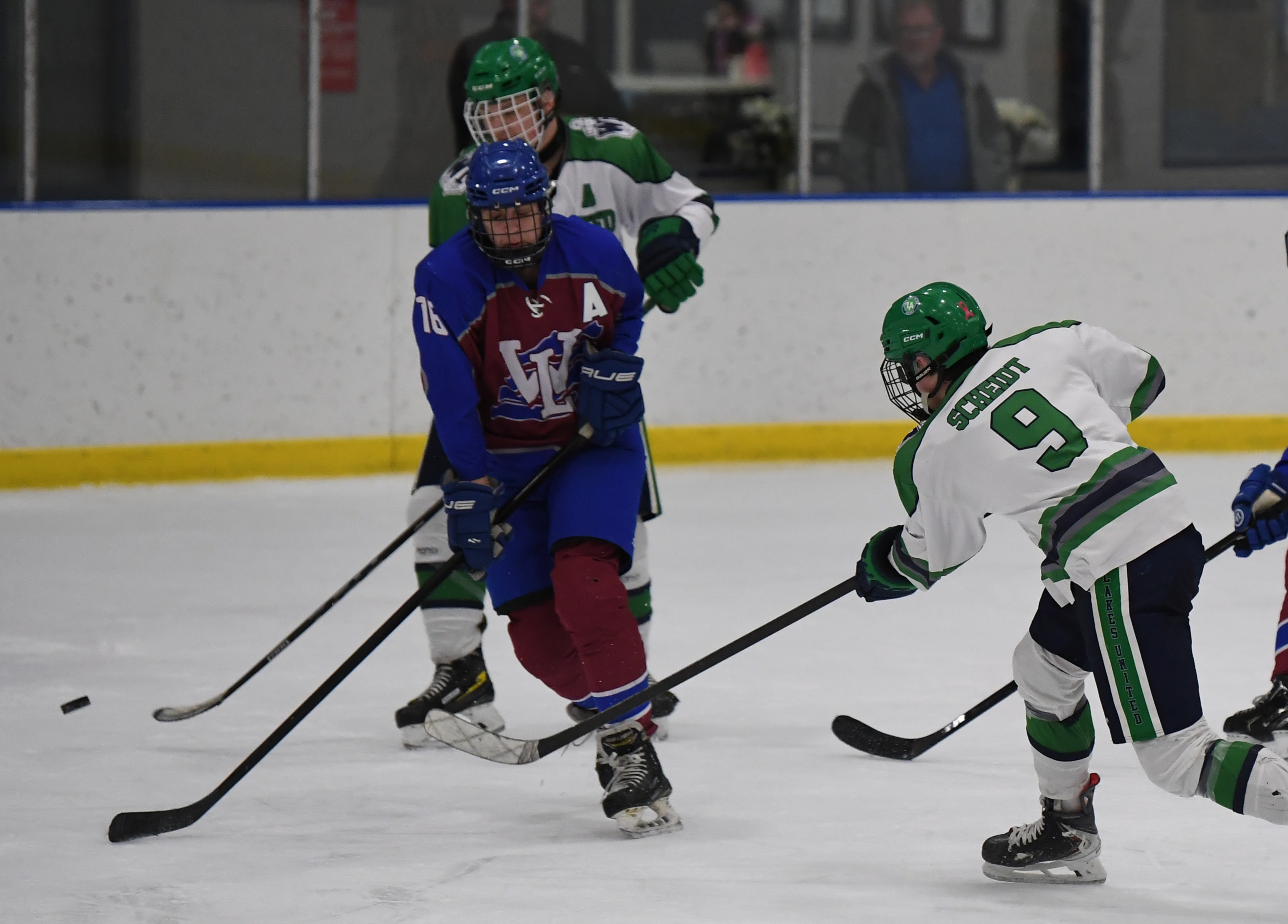 Lakes United defeated Walled Lake United 3-1 in the game...