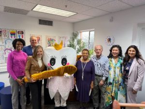 Dignitaries gathered to celebrate the new Boys & Girls Clubs of Oakland Free Dental Clinic