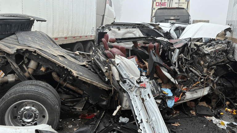 Dense fog triggers massive Highway 99 pileup in California, injuring 10