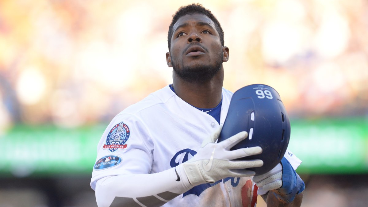 Ex-Dodger Yasiel Puig convicted in illegal sports betting case – NBC Los Angeles