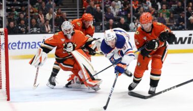 Against mixed-up Oilers lineup, the Ducks look to stay hot