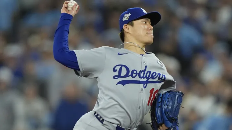 Proposed blockbuster Dodgers trade sees Los Angeles deal Roki Sasaki to complete super rotation with $53 million All-Star ace image