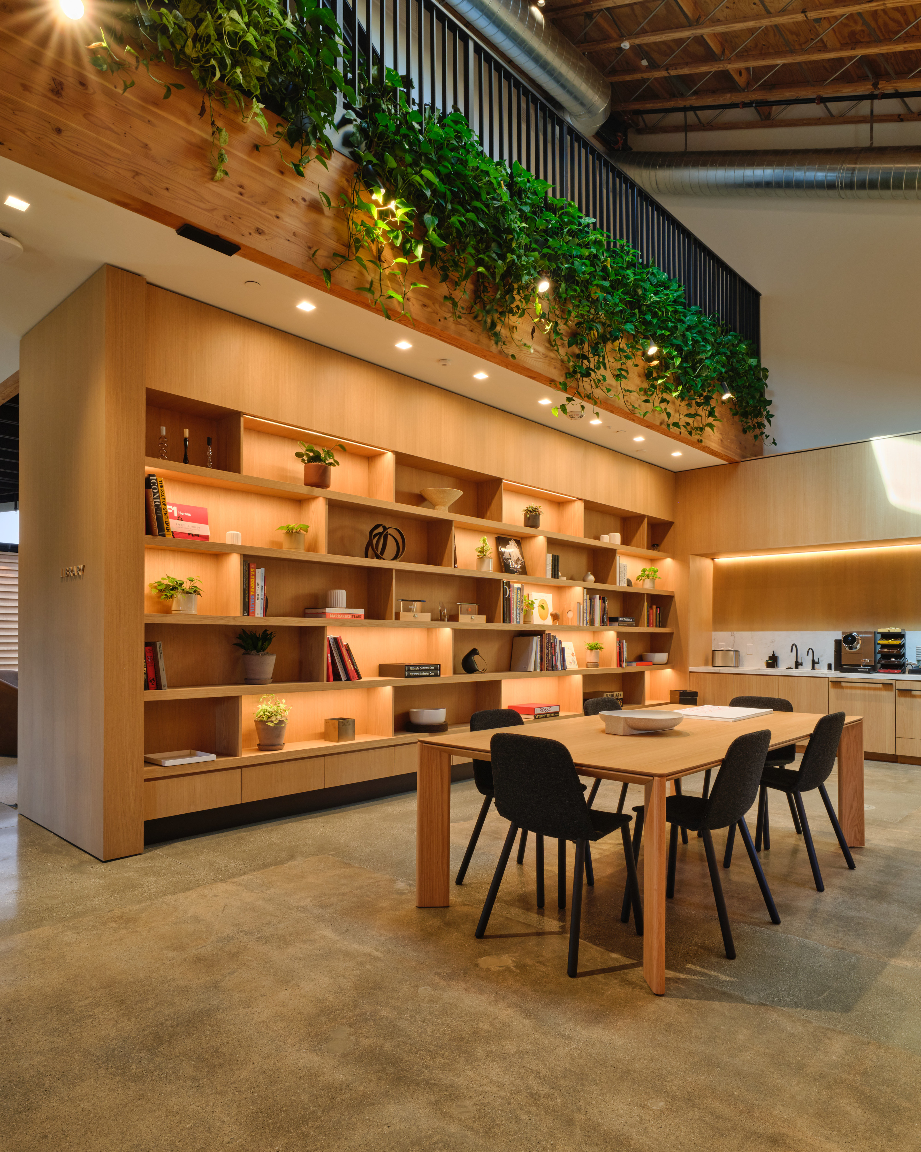 The library at Genesis Design California