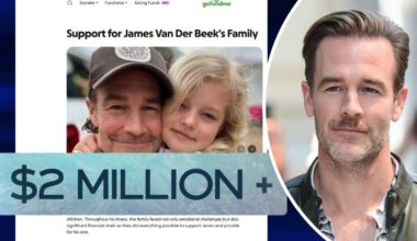 James Van Der Beek’s $2 million GoFundMe explained – NBC Los Angeles