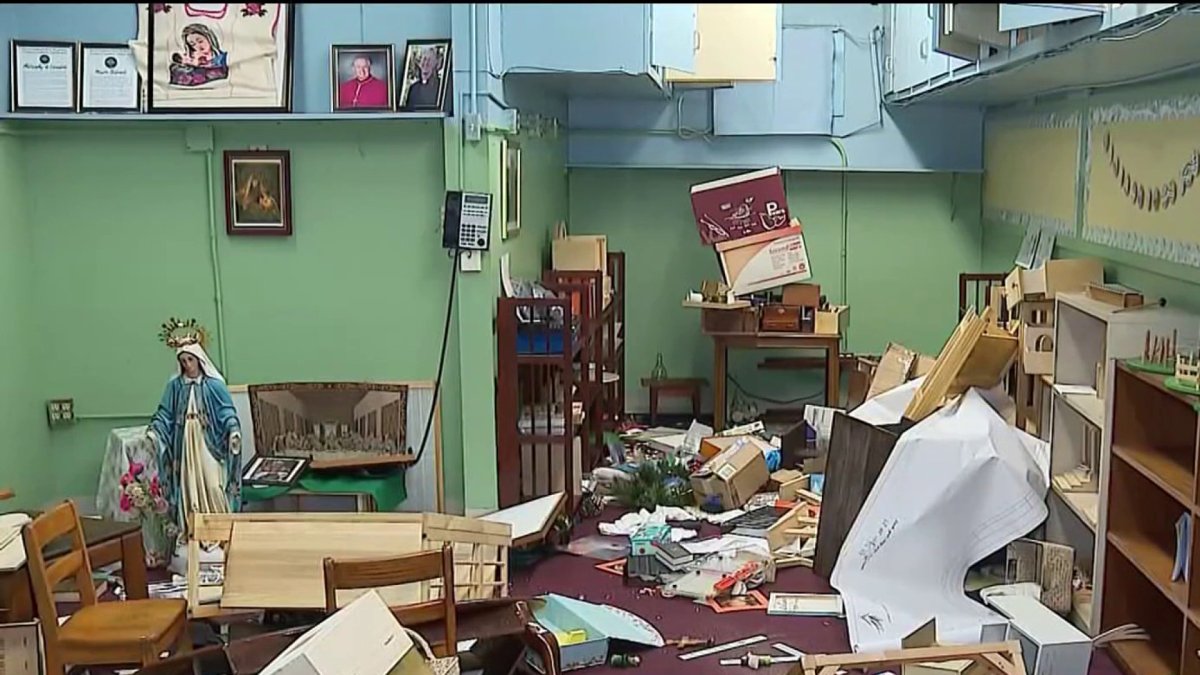 Long Beach Catholic school vandalized and defaced – NBC Los Angeles