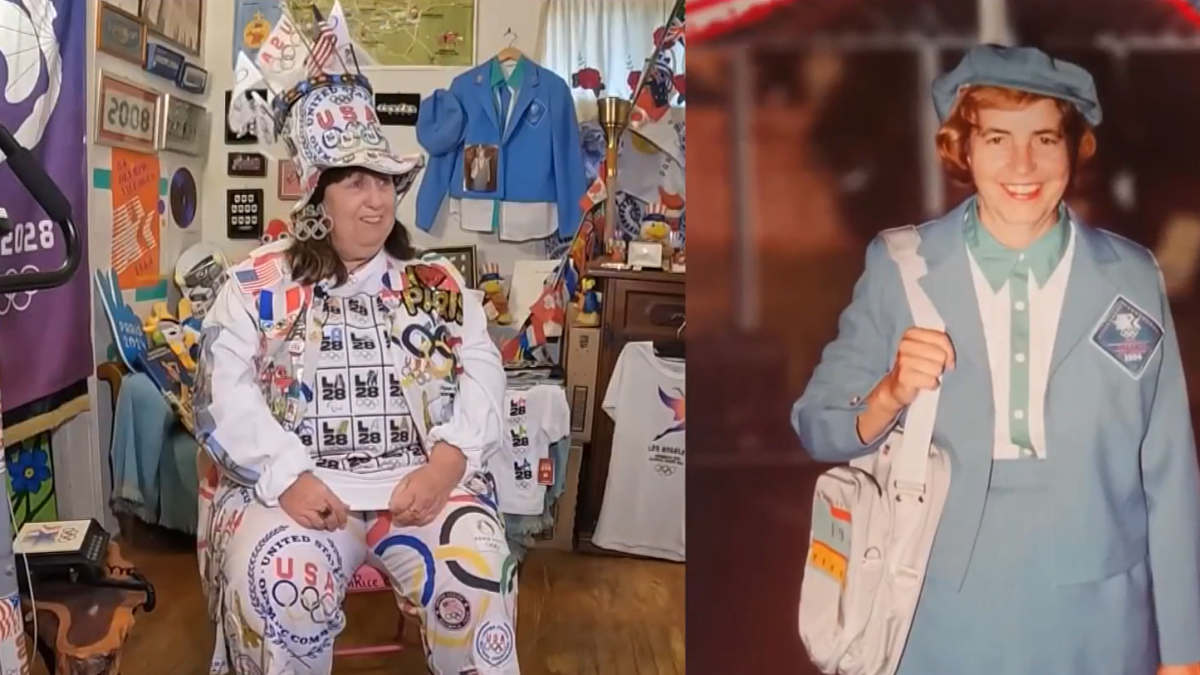 Olympic superfan’s enthusiasm fueled by mom’s lifelong memories of 1984 LA Olympics – NBC Los Angeles