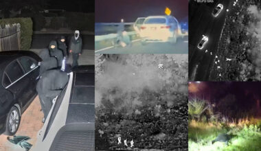 Following chase to Oakland four arrested for Walnut Creek auto burglary