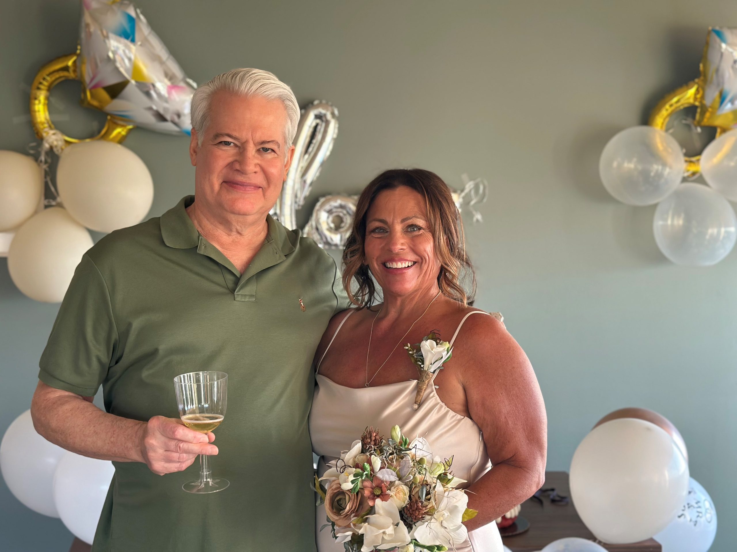 Wyatt and Nancy get married.