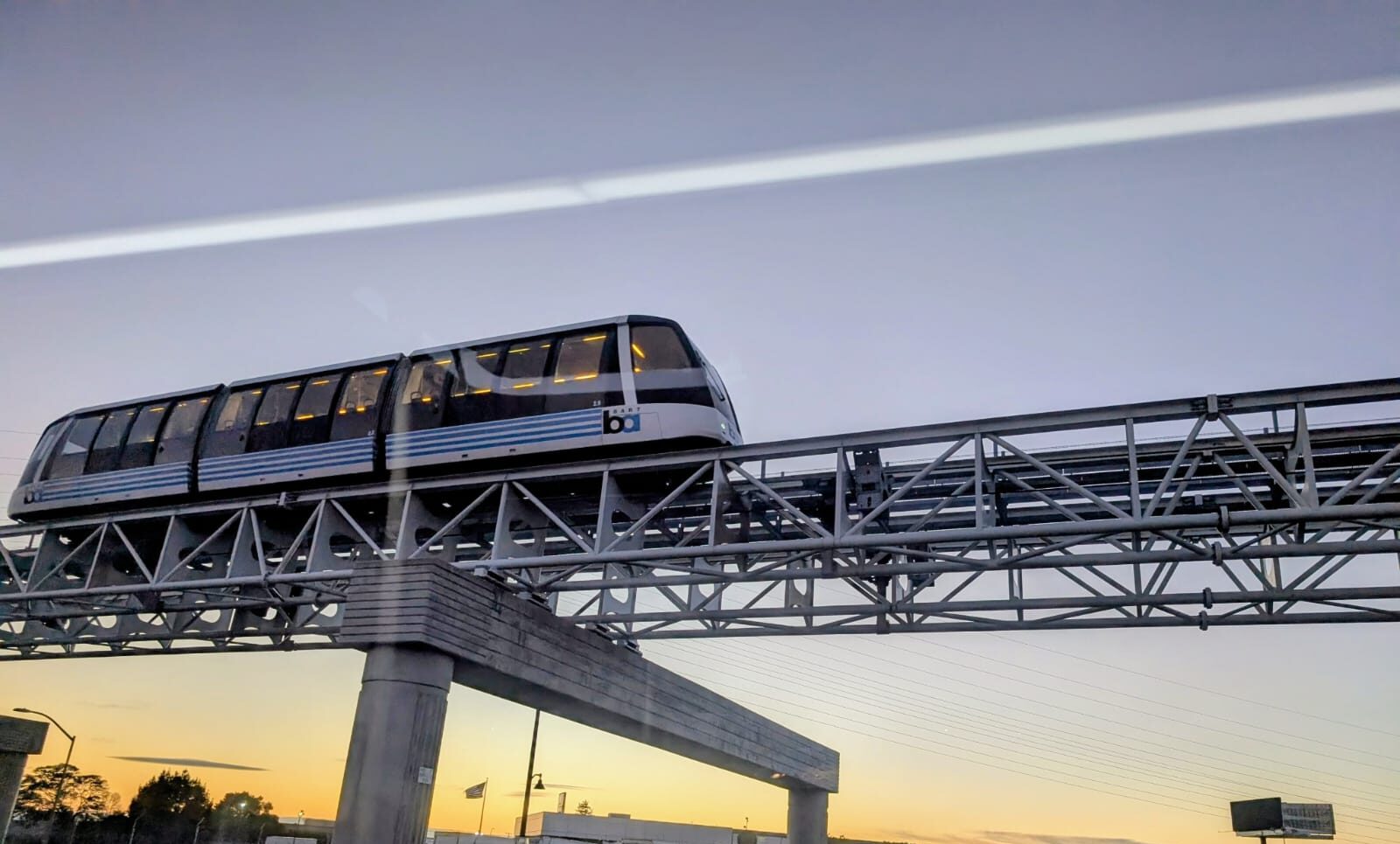 BART is a rapid transit system serving the San Francisco Bay Area in California