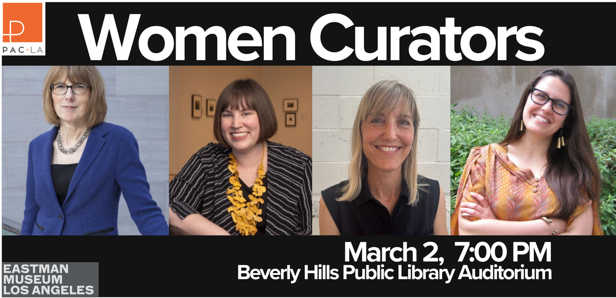 LA Women Curators Panel March 2 Beverly Hills Library