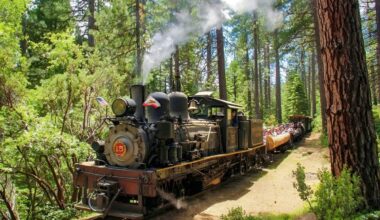 This Scenic California Steam Train Is One Of The Most Beautiful In The U.S. — And It’s Back Next Month