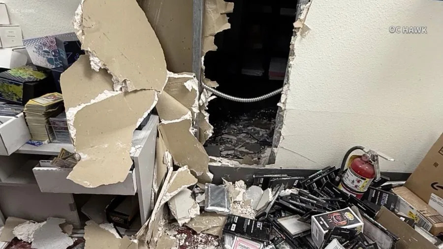 Thieves break into an Anaheim shop and steal Pokémon cards