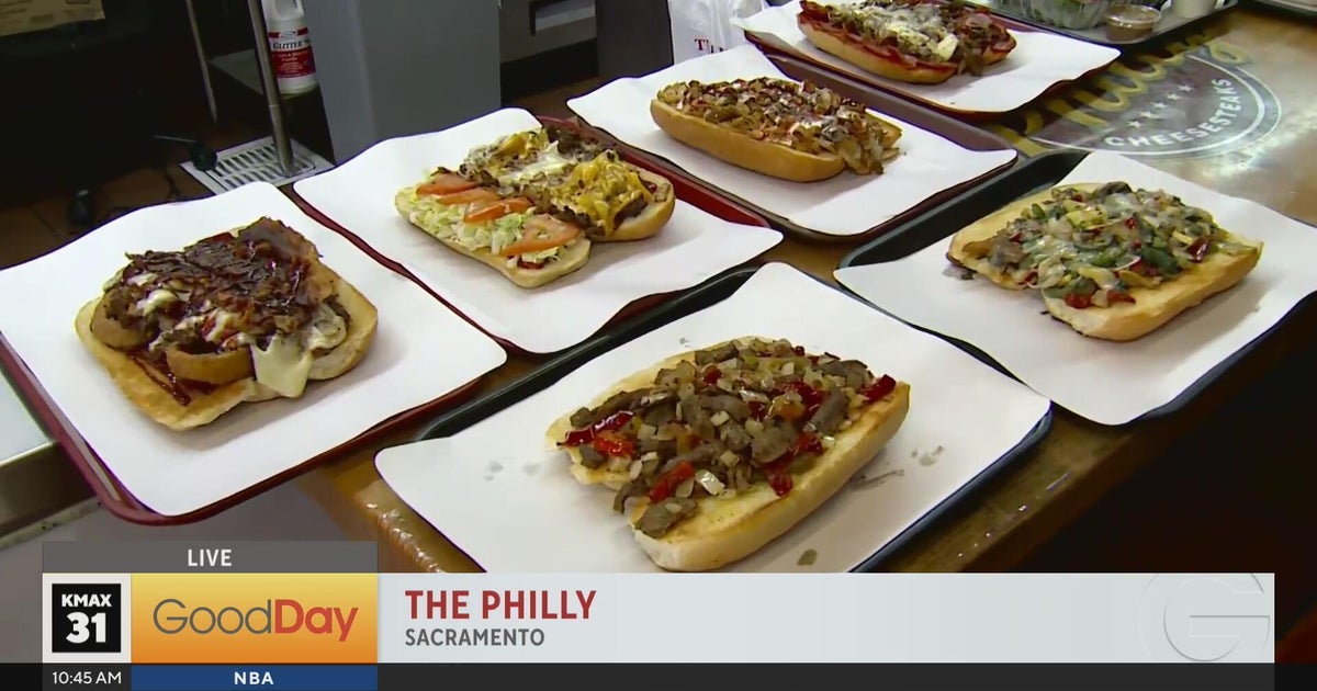 Philly cheesesteaks - with a twist at The Philly in Sacramento!
