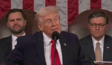 President Trump targets California in State of the Union address