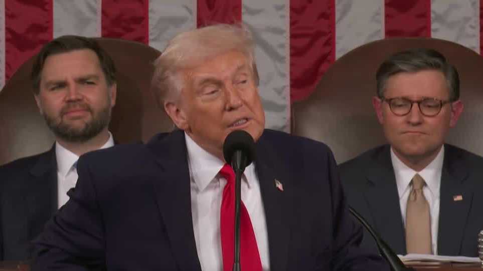 President Trump targets California in State of the Union address