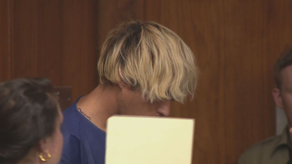 FILE: Jason Garibay in court on Wednesday, May 4, 2025. (KBAK/KBFX){p}{/p}