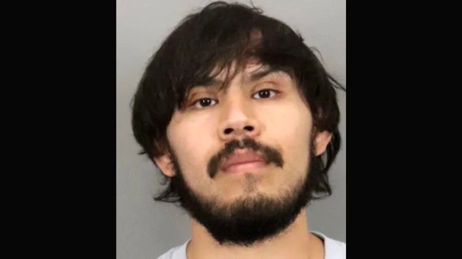Ruben Guzman is seen in a 2026 mugshot released by the San Jose Police Department.