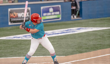Lobos Split Saturday at Mardi Gras Mambo - New Mexico Lobos