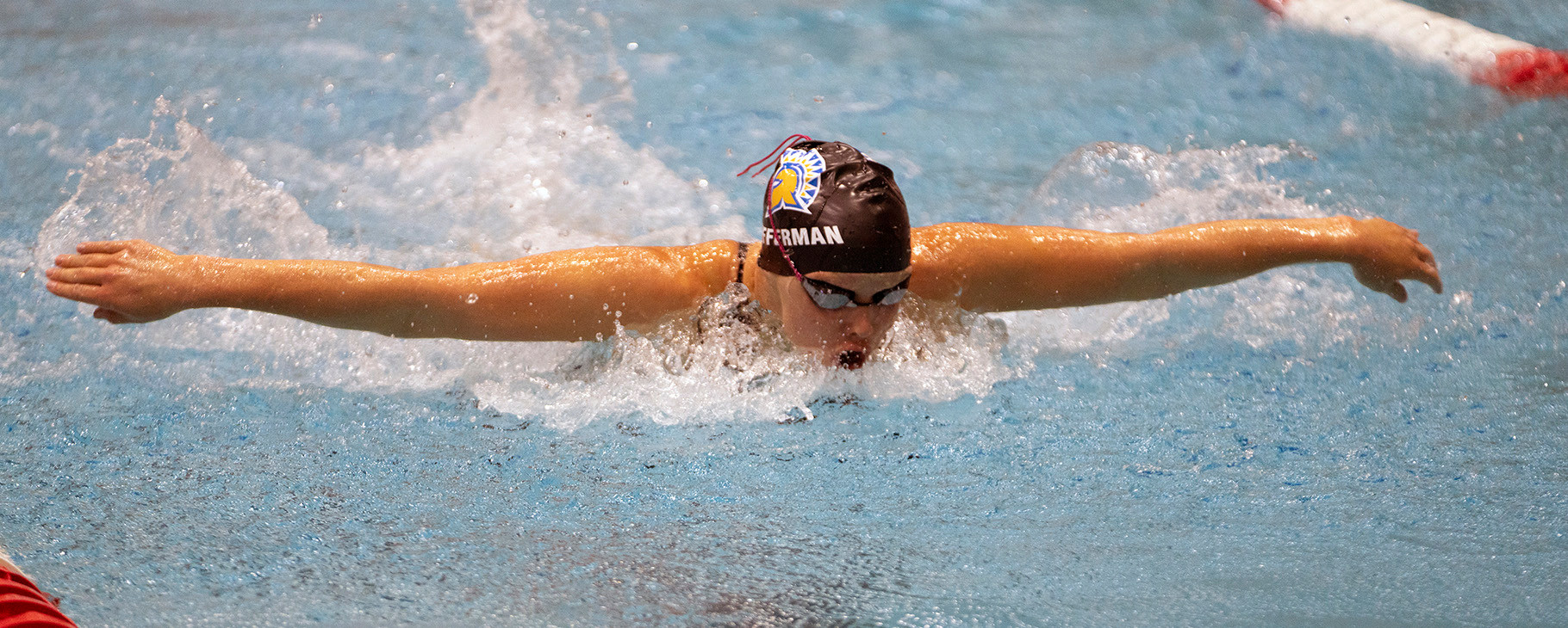 Spartans Place Four In Top-20 of 200 Fly at MW Championships - SJSU Athletics - Official Athletics Website