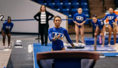 Pitts Wins Vault As Spartans Score 196.100 on Sunday - SJSU Athletics - Official Athletics Website