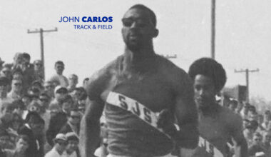 SJSU Legend John Carlos Inducted into USTFCCCA Collegiate Athlete Hall of Fame - SJSU Athletics - Official Athletics Website