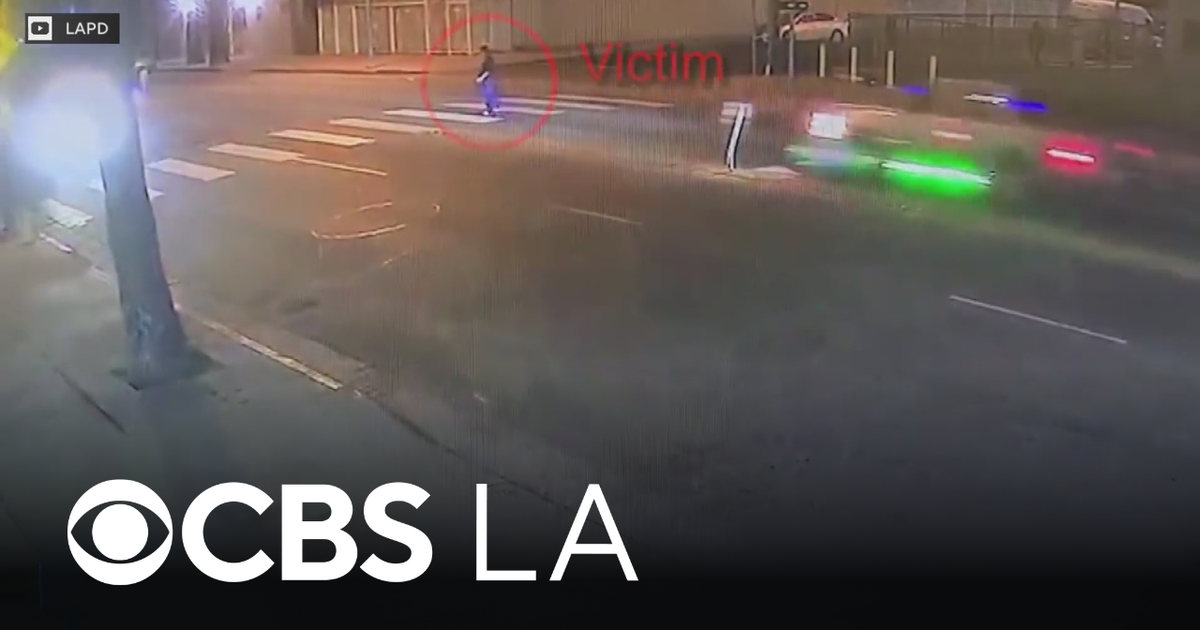 Police searching for hit-and-run driver after South LA crash kills pedestrian