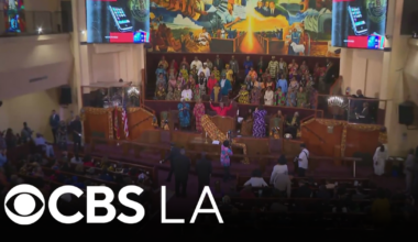 LA Mayor Karen Bass joins First AME Church for African Heritage Celebration