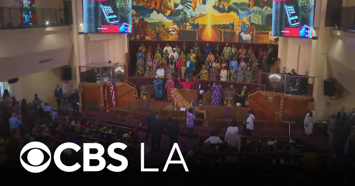 LA Mayor Karen Bass joins First AME Church for African Heritage Celebration