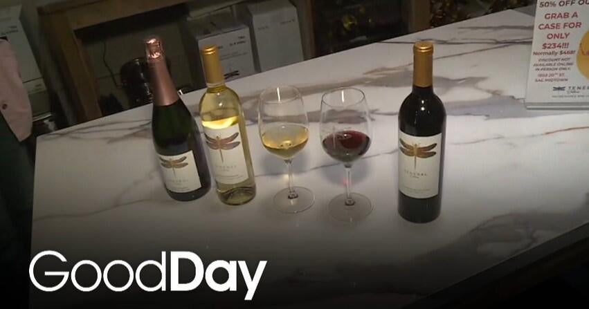 Pouring wine with purpose at Teneral Cellars!