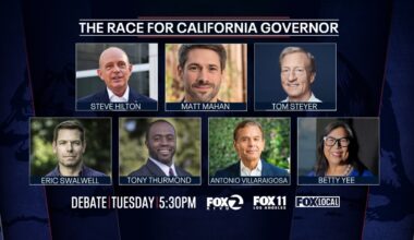 California gubernatorial candidates to face off in first statewide debate on KTVU FOX 2