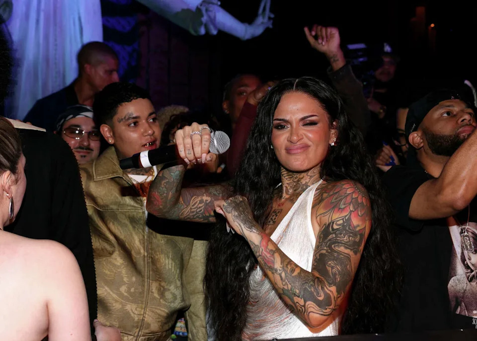 Kehlani celebrates her first-ever Grammy wins on Sunday, Feb. 1, in Los Angeles. The Oakland R&B singer performed at a sold-out concert in downtown San Jose on Friday, Feb. 6. (Natasha Campos/Getty Images for Tao)