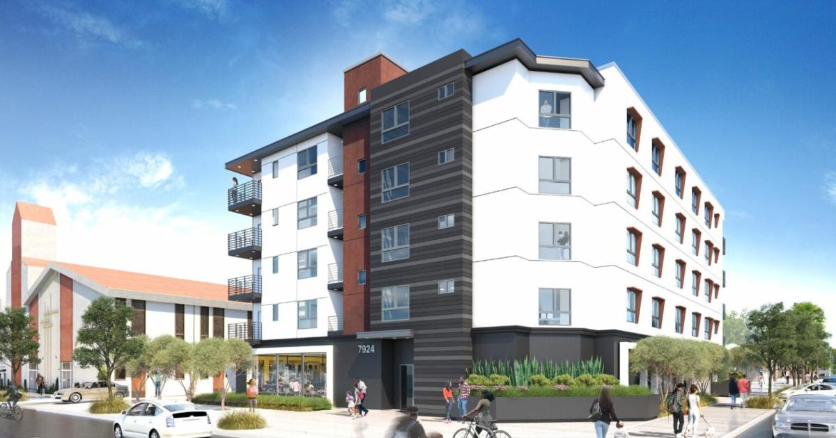 Affordable housing unwrapped at 7924 S. Western Ave.