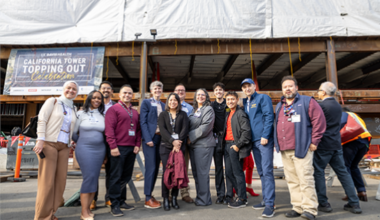 California Tower Soars at Topping Out Ceremony