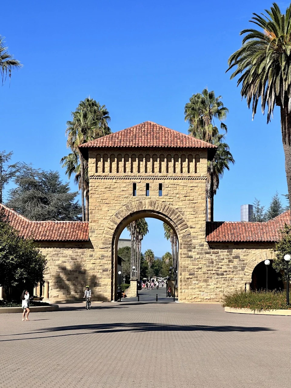 Stanford University in Palo Alto welcomed its first students in 1885. <span class="image-credit">(Joy Dumandan)</span>