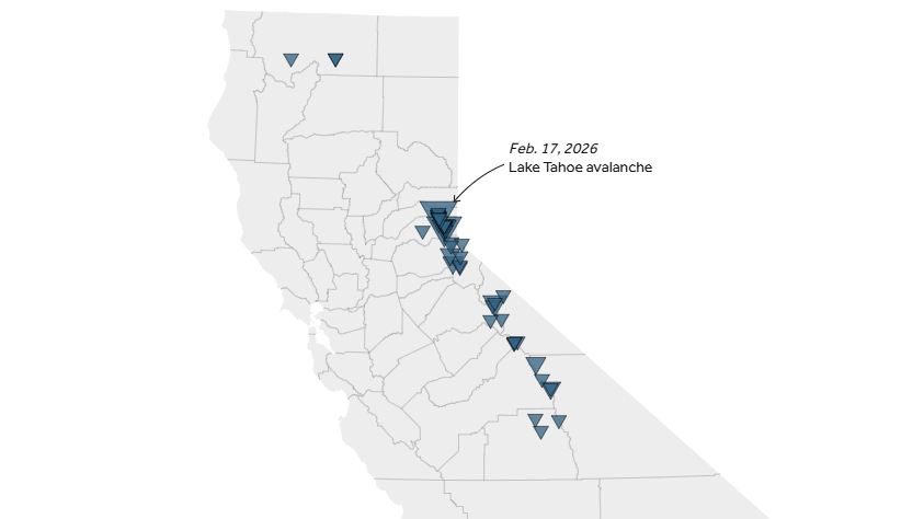 Deadly avalanches in California and across the U.S.