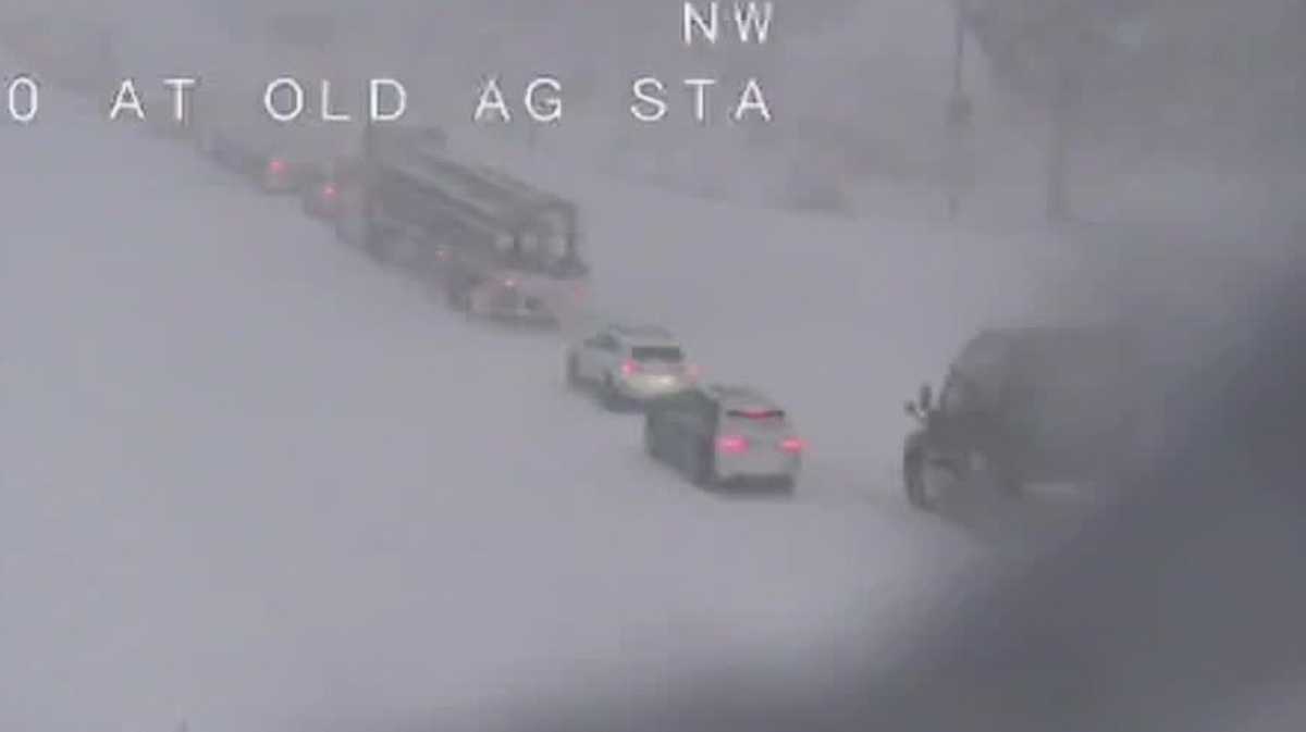 Live storm coverage in Northern California on February 17