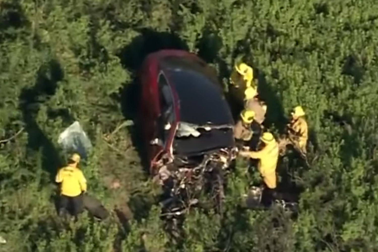 Driver Dies After Car Nosedives Off California Road