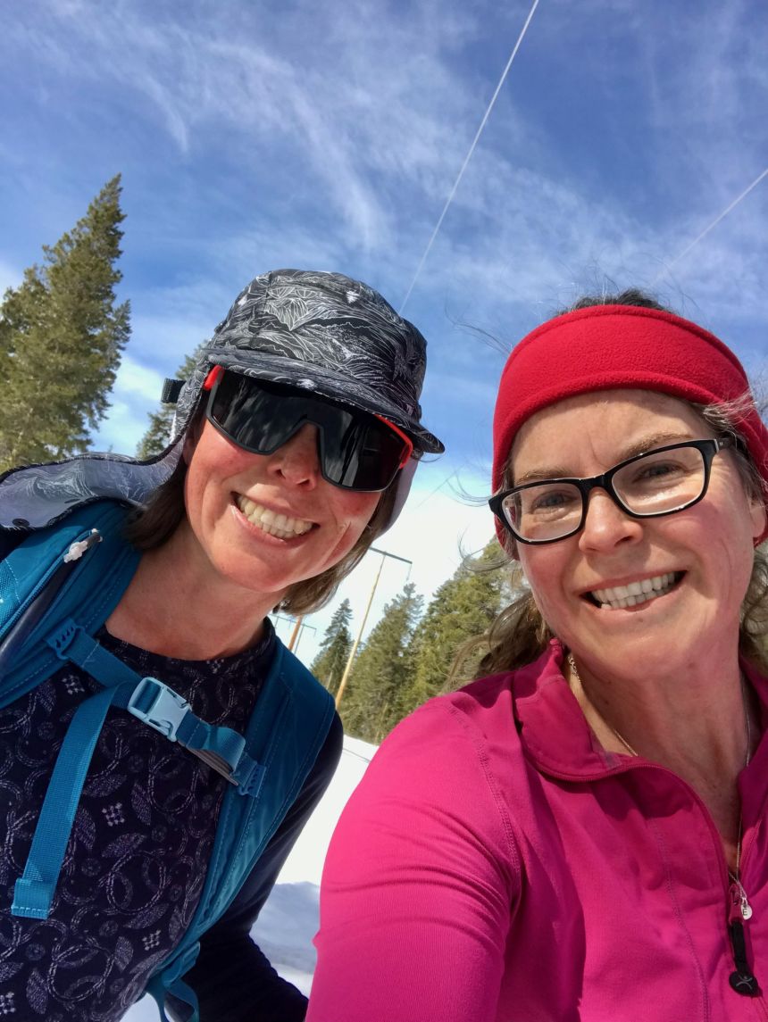 Caroline Sekar (left) and Liz Clabaugh (right) are among those who died in the avalanche, their families said.