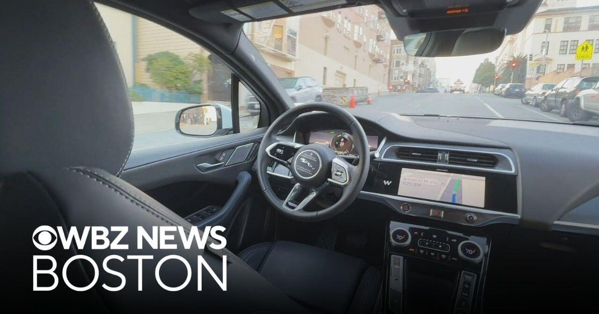 Boston TV reporter takes ride in Waymo driverless car in San Francisco