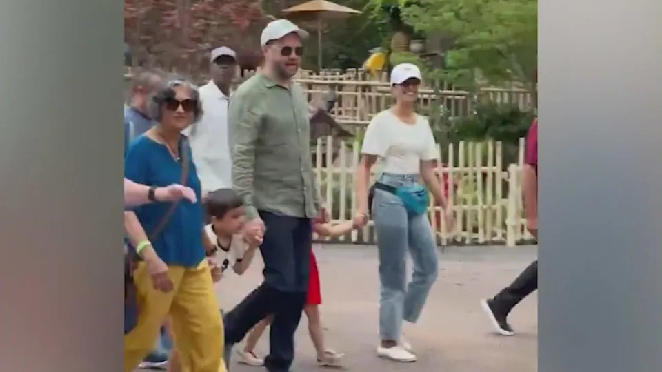 JD Vance at Disneyland in July 2025